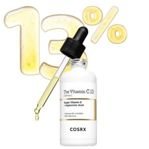COSRX The Vitamin C 13 Serum 20 ml sérum facial con Ácido ascórbico 13% y Tocotrienol y vitamina E para luminosidad y manchas