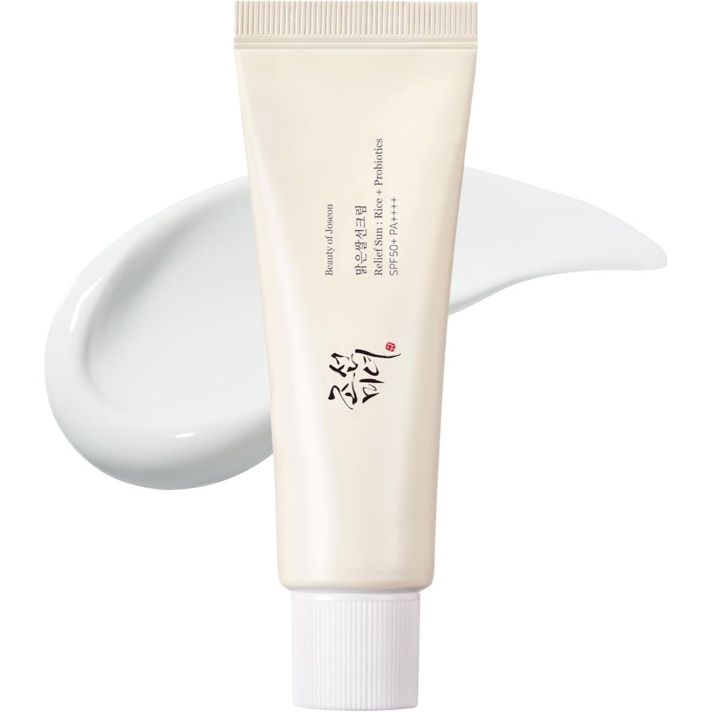 Beauty of Joseon Relief Sun Rice + Probiotics SPF50+ PA++++ 50 ml producto de skincare con arroz y Extractos de granos fermentados