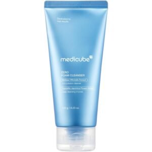 Medicube Zero Foam Cleanser 120 gr limpiador facial con Glicerina y Sodium Cocoyl Glycinate para luminosidad y poros y textura