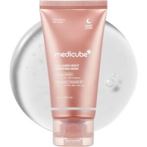 Medicube Collagen Night Wrapping Mask 75 ml mascarilla facial con niacinamida y ceramidas para luminosidad y hidratación