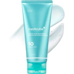 Medicube Azelaic Acid Capsule Foam Cleanser 120 gr limpiador facial con Ácido azelaico y niacinamida para luminosidad y poros y textura
