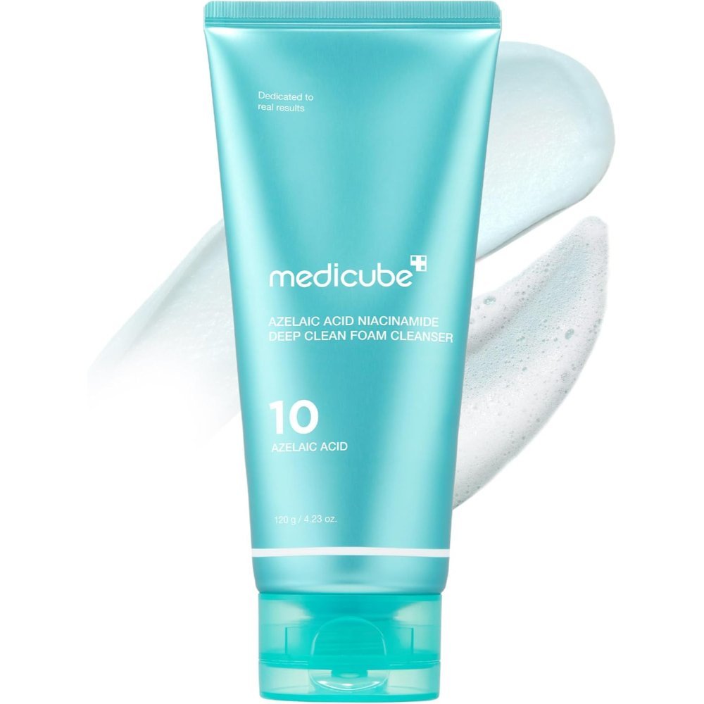 Medicube Azelaic Acid Capsule Foam Cleanser 120 gr limpiador facial con Ácido azelaico y niacinamida para luminosidad y poros y textura