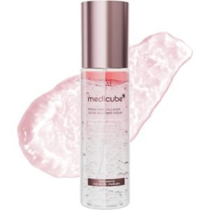 Medicube PDRN Pink Collagen Glow Jelly Mist Serum 100 ml sérum facial con niacinamida para luminosidad y hidratación