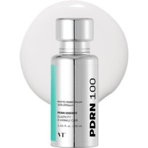VT Cosmetics PDRN Essence 100 30 ml esencia facial con Humectantes y Complejo de cuidado de barrera para luminosidad y hidratación