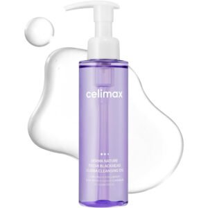 celimax Derma Nature Fresh Blackhead Jojoba Cleansing Oil 150 ml aceite limpiador facial con Aceite de jojoba y Textura cleansing oil