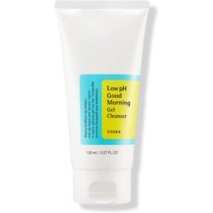 COSRX Low pH Good Morning Gel Cleanser 150 ml limpiador facial con Betaine salicylate y tea tree para luminosidad y barrera cutánea