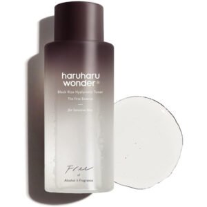 haruharu wonder Black Rice Hyaluronic Toner For Sensitive Skin 150 ml tónico facial con arroz y beta-glucano para luminosidad y hidratación