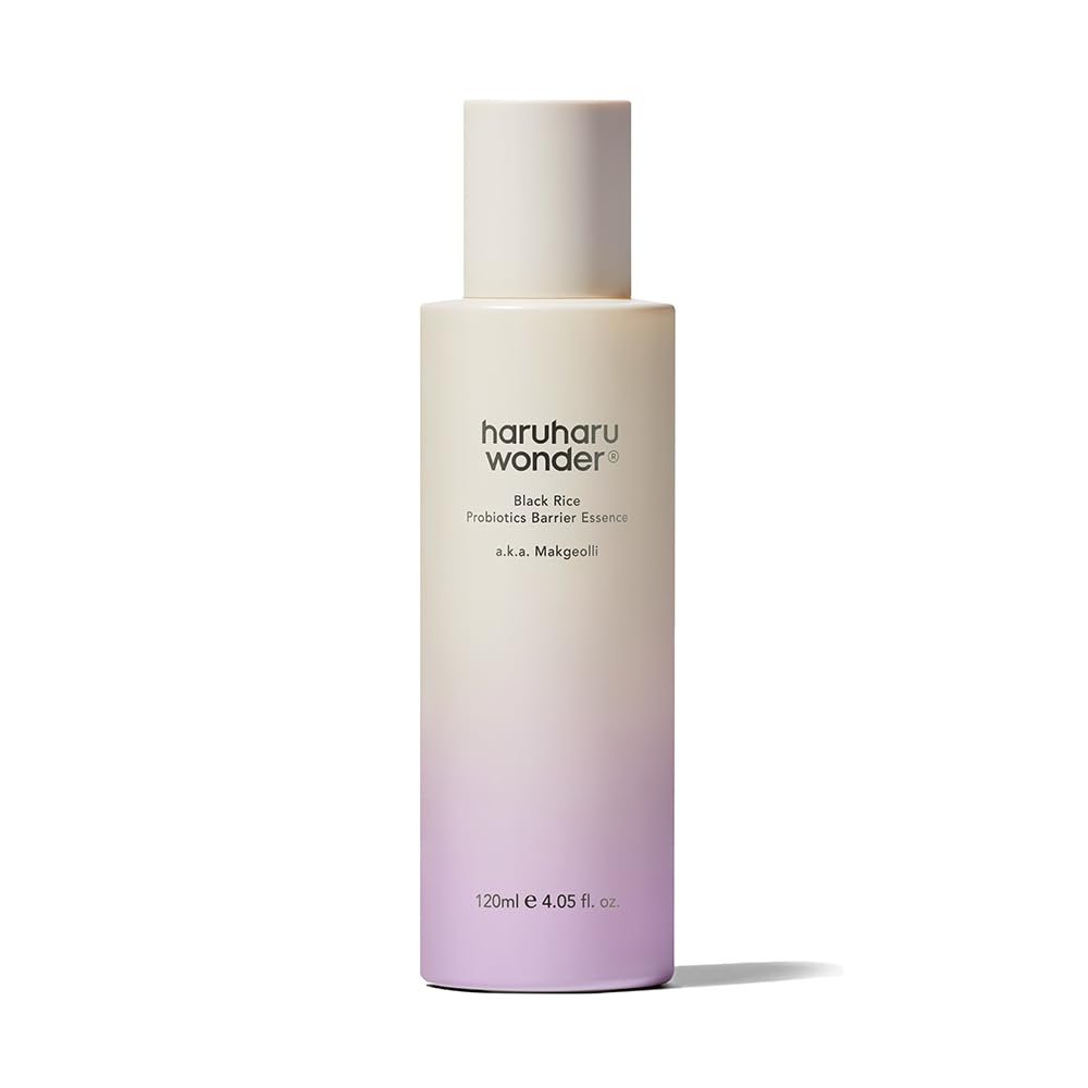 haruharu wonder Black Rice Probiotics Barrier Essence 120 ml esencia facial con arroz y Galactomyces Ferment Filtrate