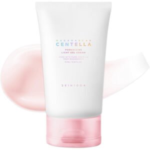 SKIN1004 Madagascar Centella Poremizing Light Gel Cream 75 ml crema facial en gel con aloe y niacinamida para poros y textura y luminosidad