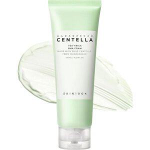 SKIN1004 Madagascar Centella Tea-Trica BHA Foam 125 ml producto de skincare con Salicylic Acid y Melaleuca Alternifolia Leaf Water