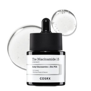 COSRX The Niacinamide 15 Serum 20 ml sérum facial con Zinc PCA y N-Acetylglucosamine para luminosidad y poros y textura