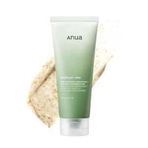 Anua Heartleaf Quercetinol Pore Deep Cleansing Foam 150 ml limpiador facial con Heartleaf (Houttuynia cordata) y Betaína salicilato