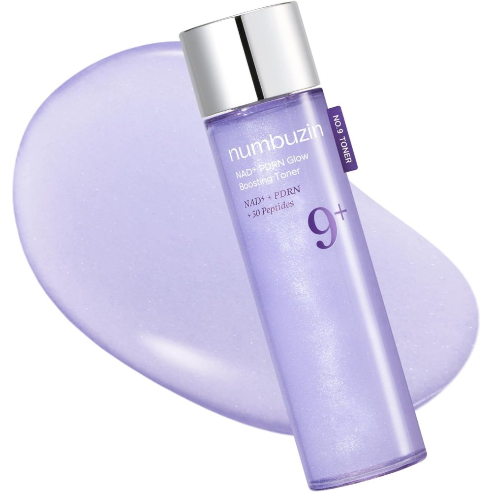 numbuzin No.9 NAD+ PDRN Glow Boosting Toner 150 ml tónico facial con péptidos para luminosidad y hidratación