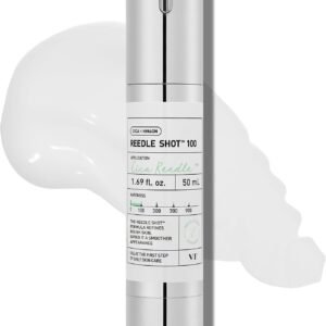 VT Cosmetics Reedle Shot 100 50 ml producto de skincare con CICA REEDLE™ y centella asiática para luminosidad y poros y textura