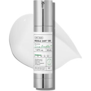VT Cosmetics Reedle Shot 300 50 ml producto de skincare con CICA REEDLE™ y centella asiática para luminosidad y poros y textura
