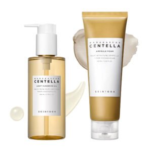 SKIN1004 Madagascar Centella Double Cleansing Duo producto de skincare con centella asiática y Surfactantes derivados del coco