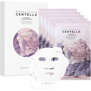 SKIN1004 Madagascar Centella Poremizing Clarifying Mask 23 ml x 5 pzas mascarilla facial con Himalayan Pink Salt y Succinic Acid