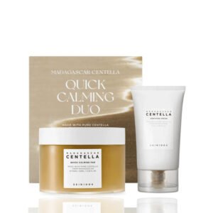 SKIN1004 Madagascar Centella Quick Calming Duo producto de skincare con centella asiática y pantenol para calma y confort y luminosidad
