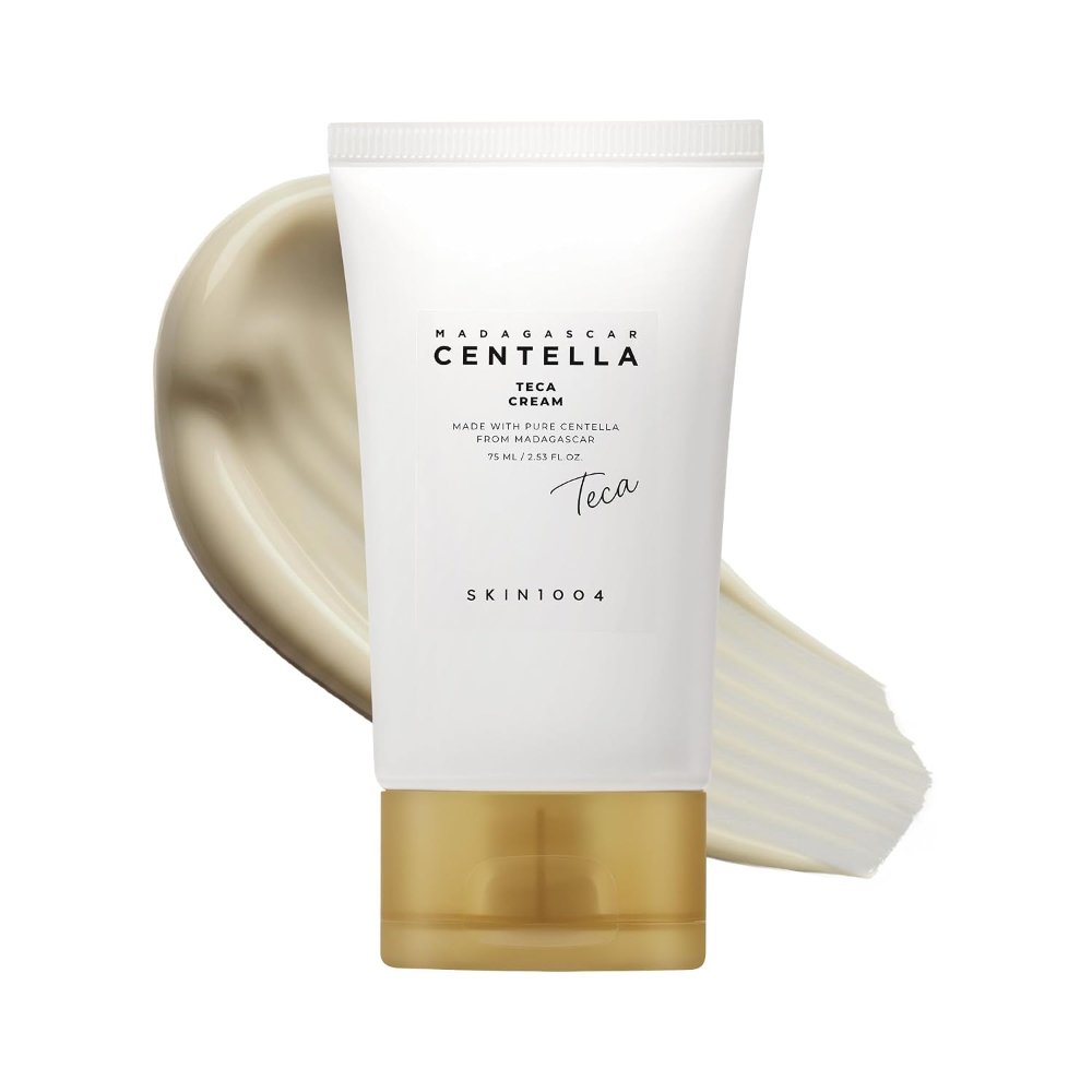 SKIN1004 Centella Teca Cream 75 ml crema facial con centella asiática y niacinamida para luminosidad y calma y confort
