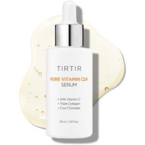 TIRTIR Pure Vitamin C24 Serum 30 ml sérum facial con colágeno y CICA-7 Complex para luminosidad y manchas