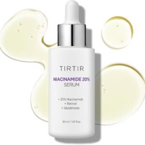 TIRTIR Niacinamide 20% Serum 30 ml sérum facial con Alpha-Arbutin y glutatión para luminosidad y manchas