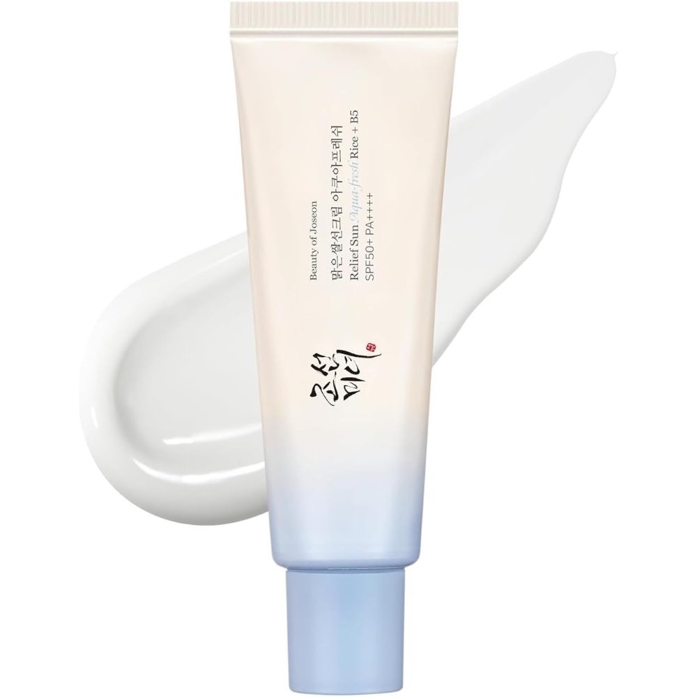 Beauty of Joseon Relief Sun Aqua Fresh Rice + B5 SPF50+ PA++++ 50 ml producto de skincare con arroz y pantenol