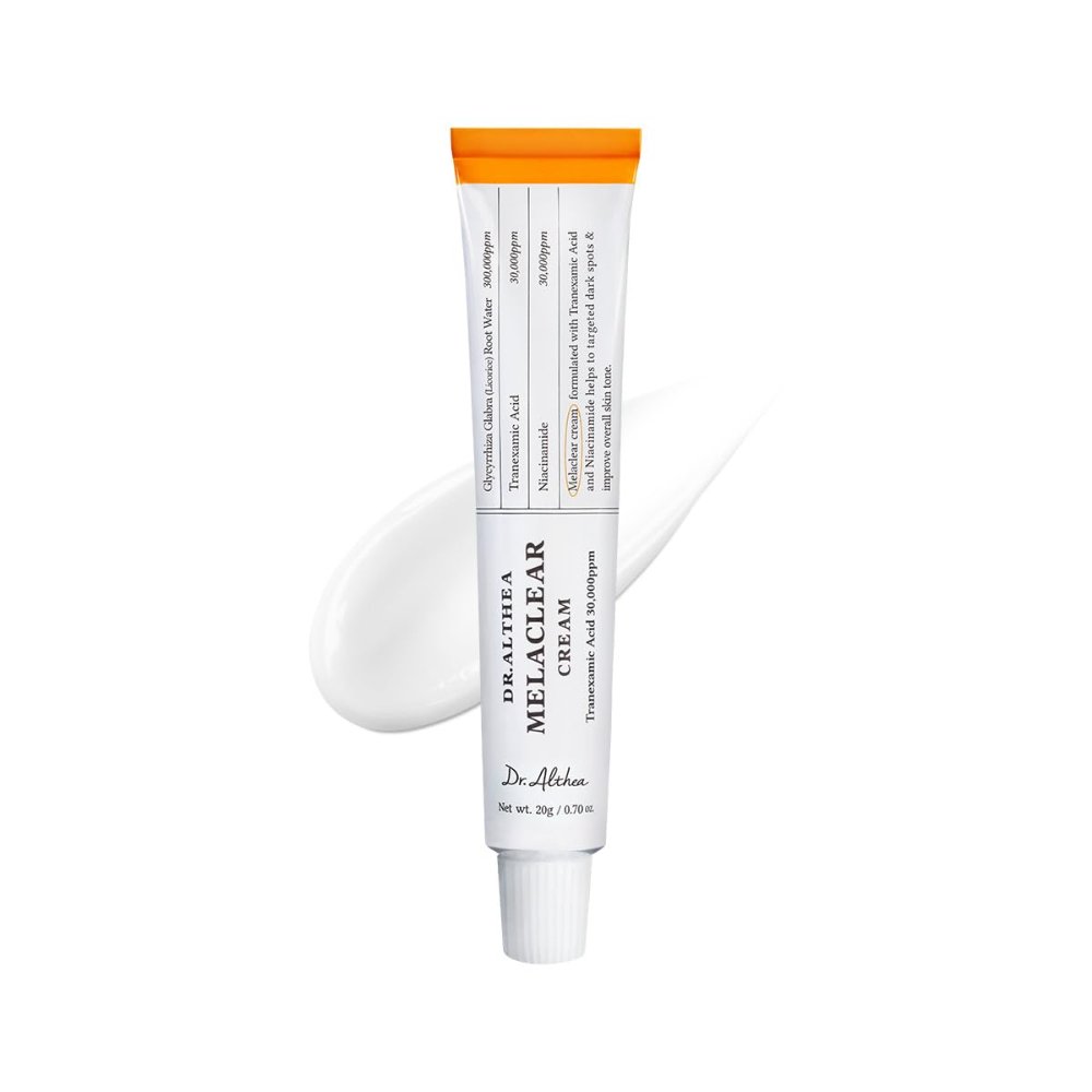 Dr.Althea Melaclear Cream 20 g crema facial con Agua de raíz de regaliz y ácido tranexámico para luminosidad y hidratación