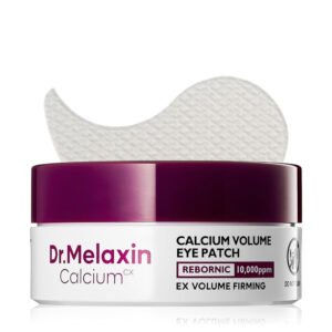 Dr.Melaxin Cemenrete Calcium Volume Eye Patch 60 parches con REBORNIC 10,000 ppm, complejo de calcio y niacinamida