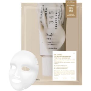 Dr.Althea 345 Relief Cream Mask 4 Piezas crema facial con tea tree y centella asiática para hidratación y calma y confort